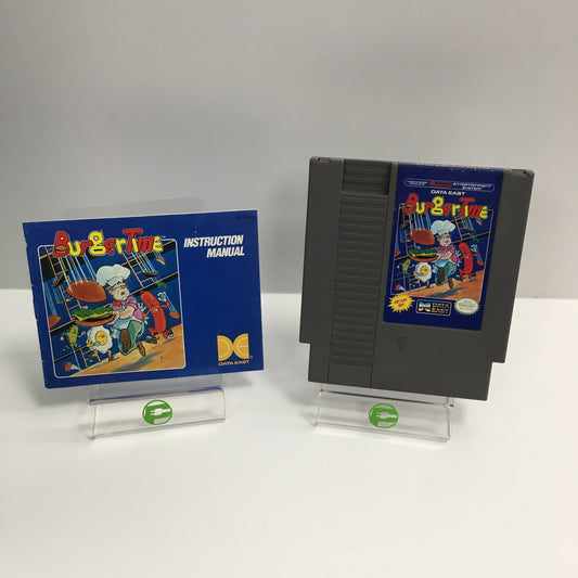 Burgertime (Nintendo NES, 1987) Tested Works
