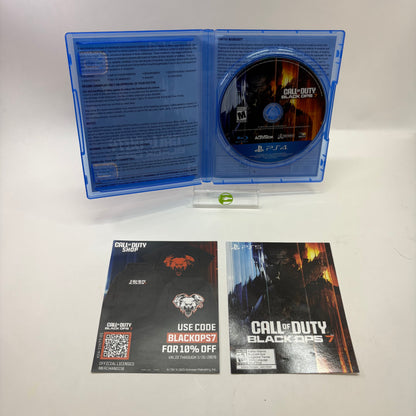 Call Of Duty: Black Ops 7 (Playstation 4 PS4, 2025)