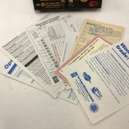 Operation Crusader (PC, 1989) Complete in Original Box, CIB