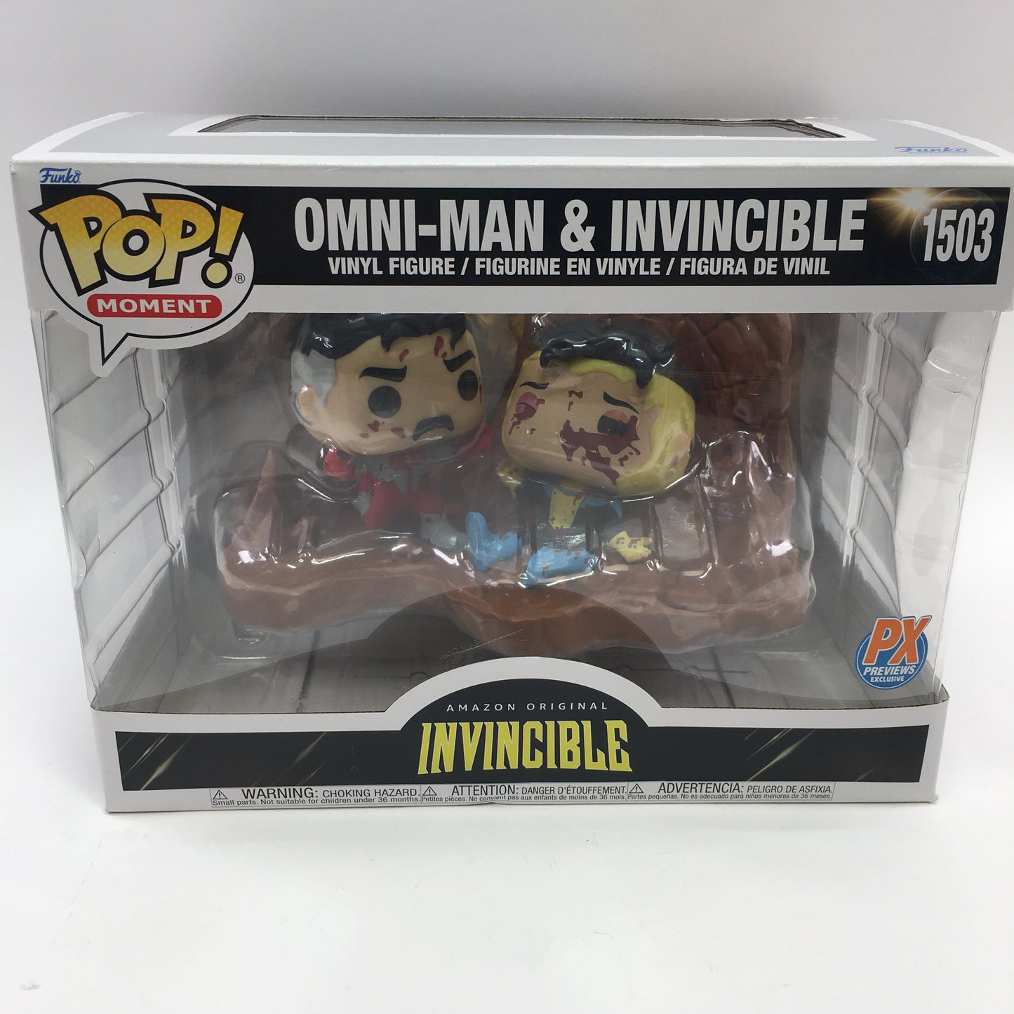 New Funko Omni-man & Invincible Vinyl Figure 1503 in Original Box