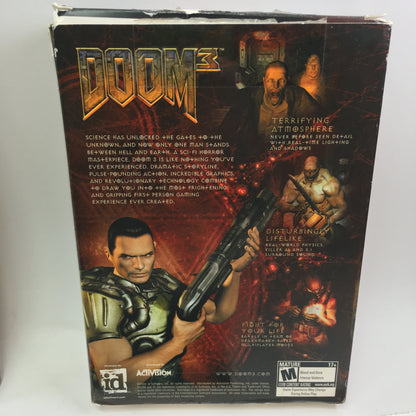 Doom III (PC, 2004) Complete in Box, CIB w/ Prima Official Strategy Guide