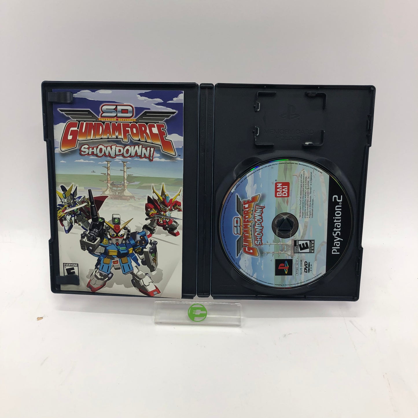 SD Gundam Force Showdown (Sony PlayStation 2 PS2, 2004) CIB Tested and Working