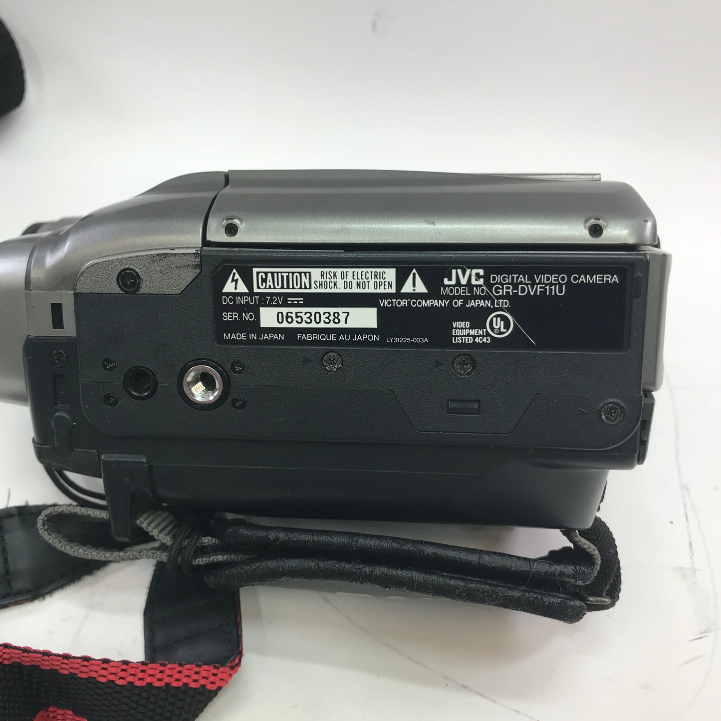 Broken JVC Digital CyberCam Action Camera GR-DVF11U No Power READ