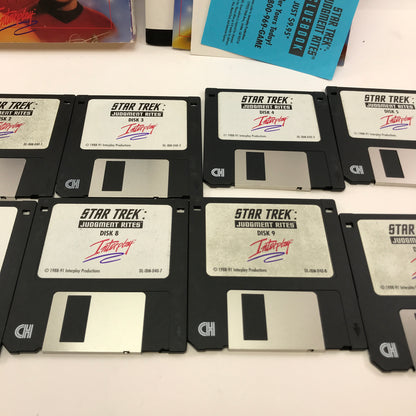 Star Trek Judgment Rites (PC, 1993) Complete in Original Box w All Inserts CIB