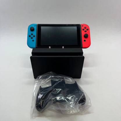 Nintendo Switch v1 Console Gaming System HAC-001 Red/Blue
