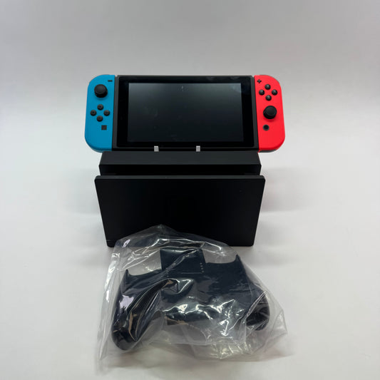 Nintendo Switch v1 Console Gaming System HAC-001 Red/Blue