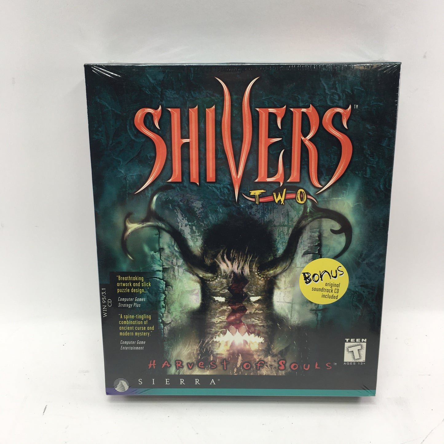 New Shivers Two: Harvest of Souls (PC, 1997) Factory Sealed
