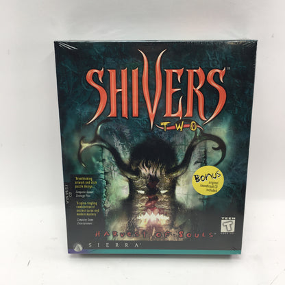 New Shivers Two: Harvest of Souls (PC, 1997) Factory Sealed