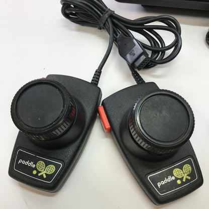 Atari 2600 Console System w/ ColeCo Vision Controller, 2 Paddle Controllers