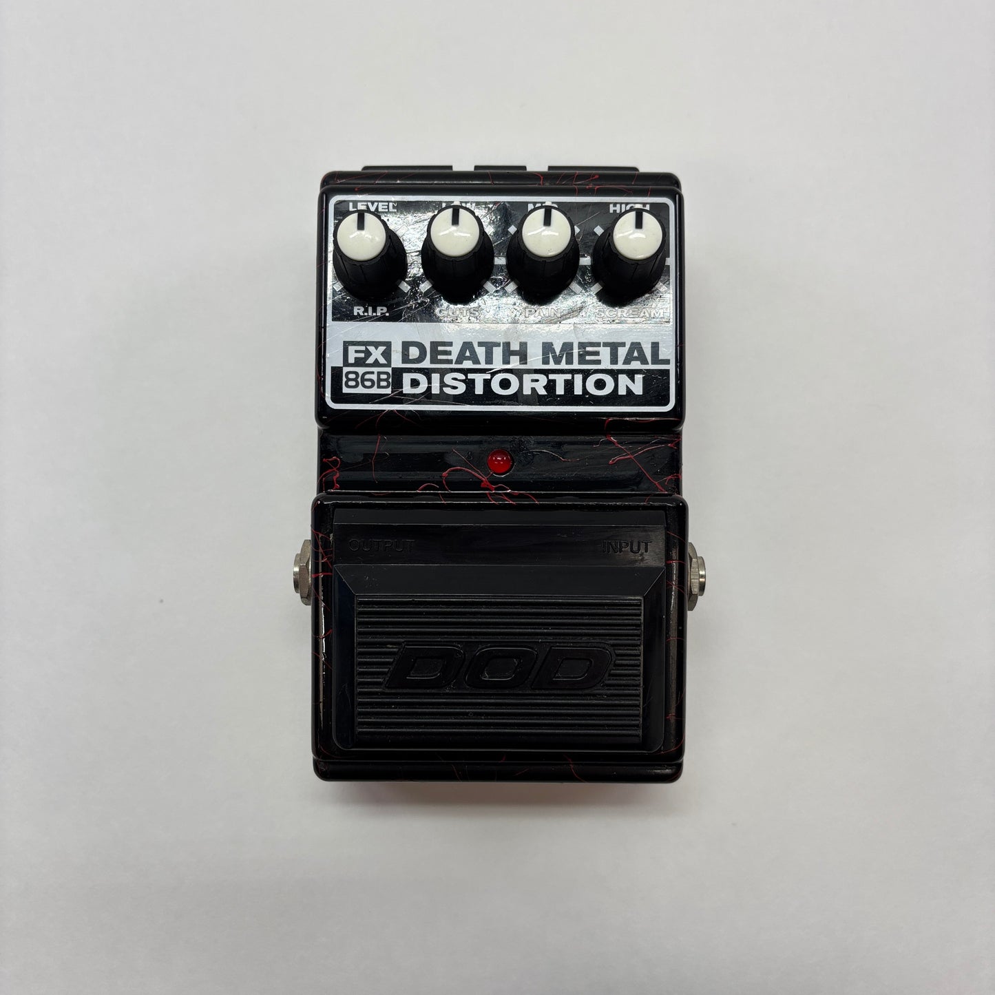 DOD FX86 Death Metal Distortion Pedal 30-1042-A