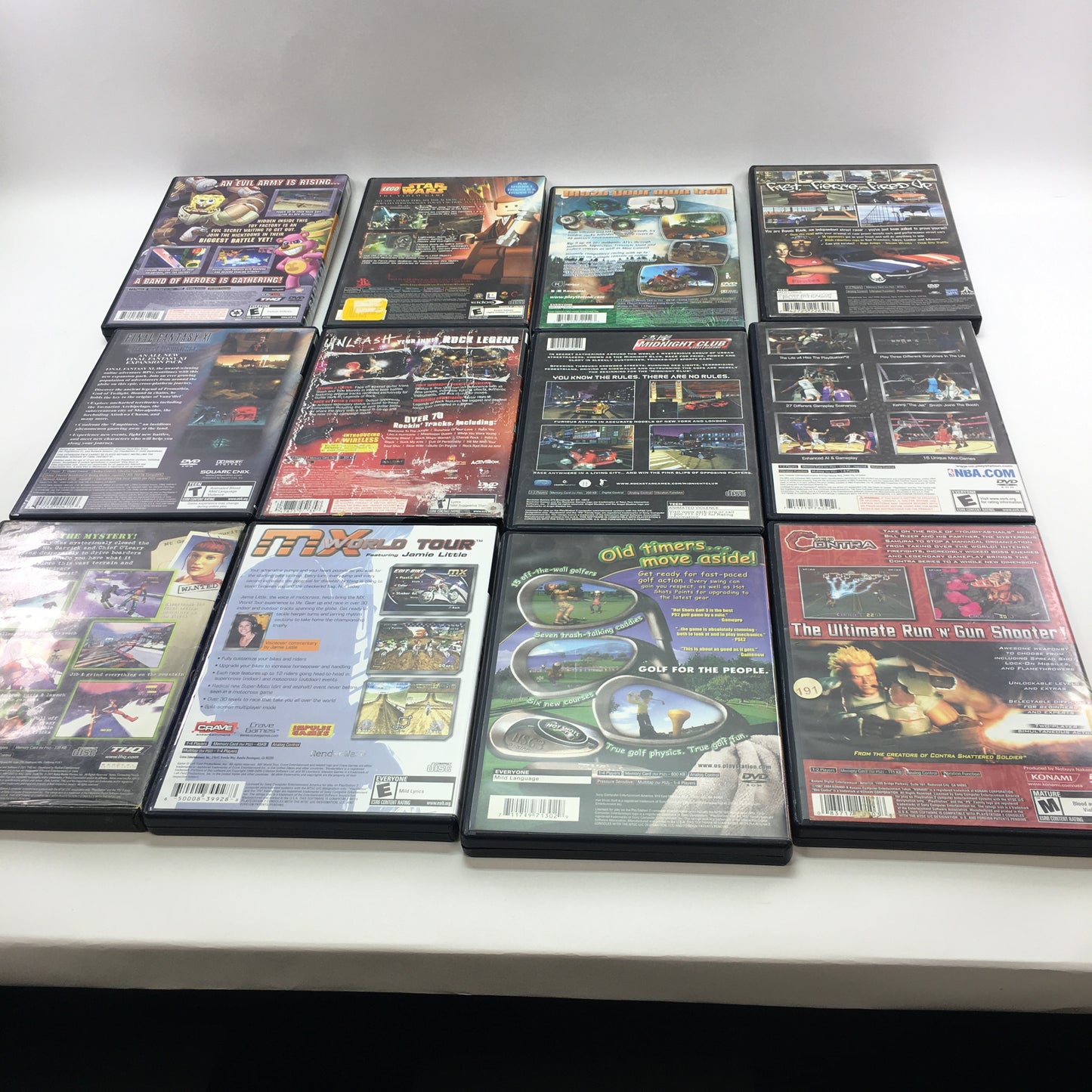 Lot of 79 Sony PlayStation 2 PS2 Games [Call of Duty, Kingdom Hearts and More]