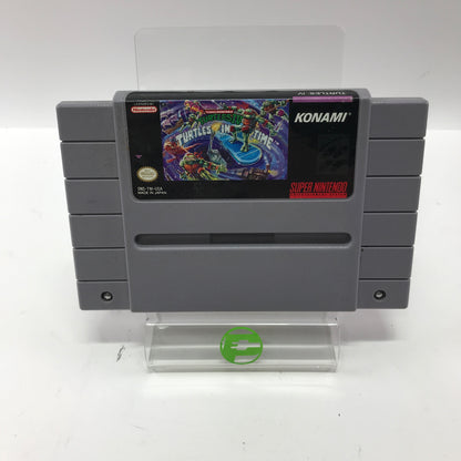Teenage Mutant Ninja Turtles IV Turtles in Time (Super Nintendo SNES, 1992)