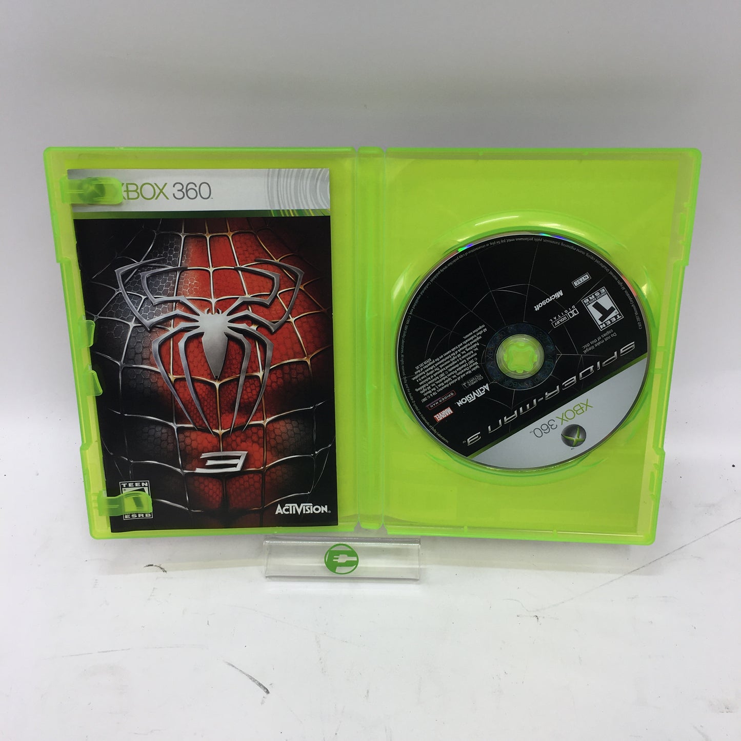 Spiderman 3 (Microsoft Xbox 360, 2007) Complete in Box w/ Manual, CIB