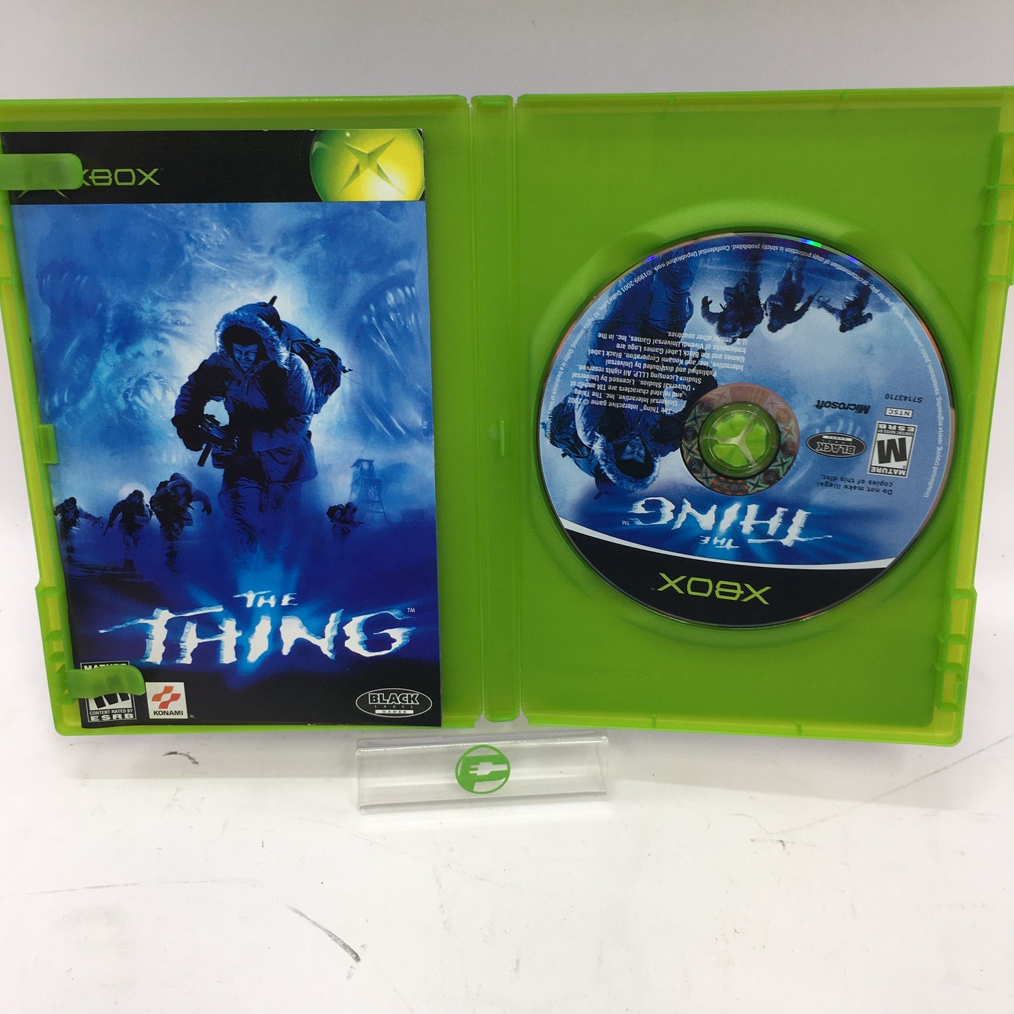 The Thing(Microsoft Xbox 2002)Complete in Box w Manual and Registration Card CIB