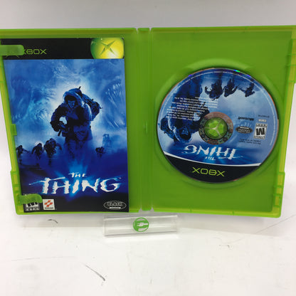 The Thing(Microsoft Xbox 2002)Complete in Box w Manual and Registration Card CIB