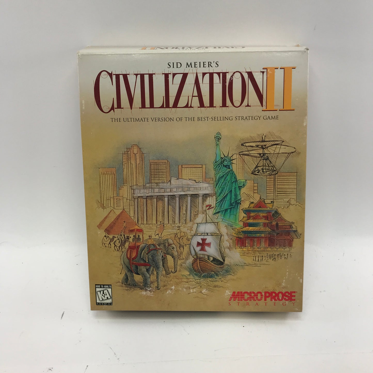 Civilization II (PC, NaN) No Poster Big Box w Manual
