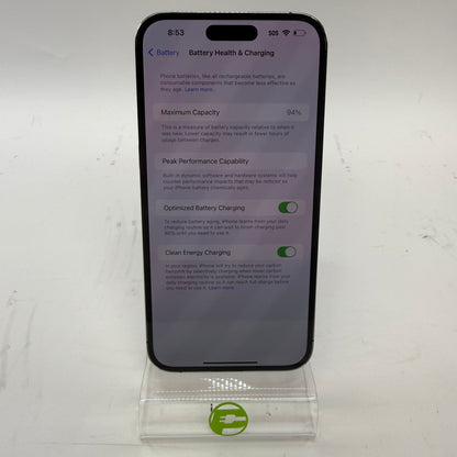 Unlocked Apple iPhone 14 Pro Max 1TB 17.4.1 Deep purple MQ953LL/A