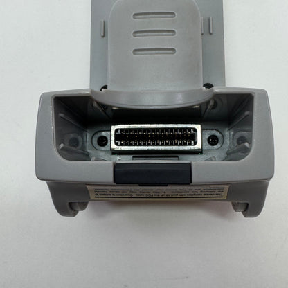 Untested Nintendo 64 Jumper Pak (NUS-008)+TremorPakPlus/Memory Card (P-385/P-302) Black/Gray