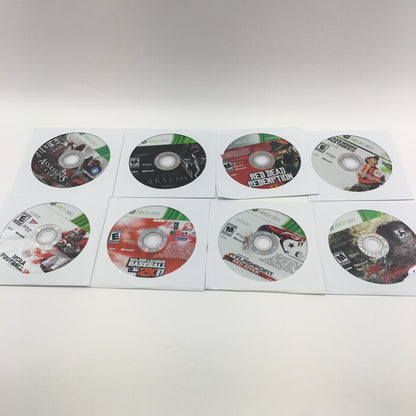 Lot of 53 Loose Disc Microsoft Xbox 360 Games [Call of Duty, Doom3 and More]