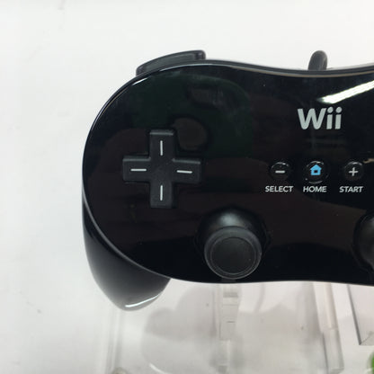 Nintendo Wii Classic Pro Controller RVL-005 Black OEM