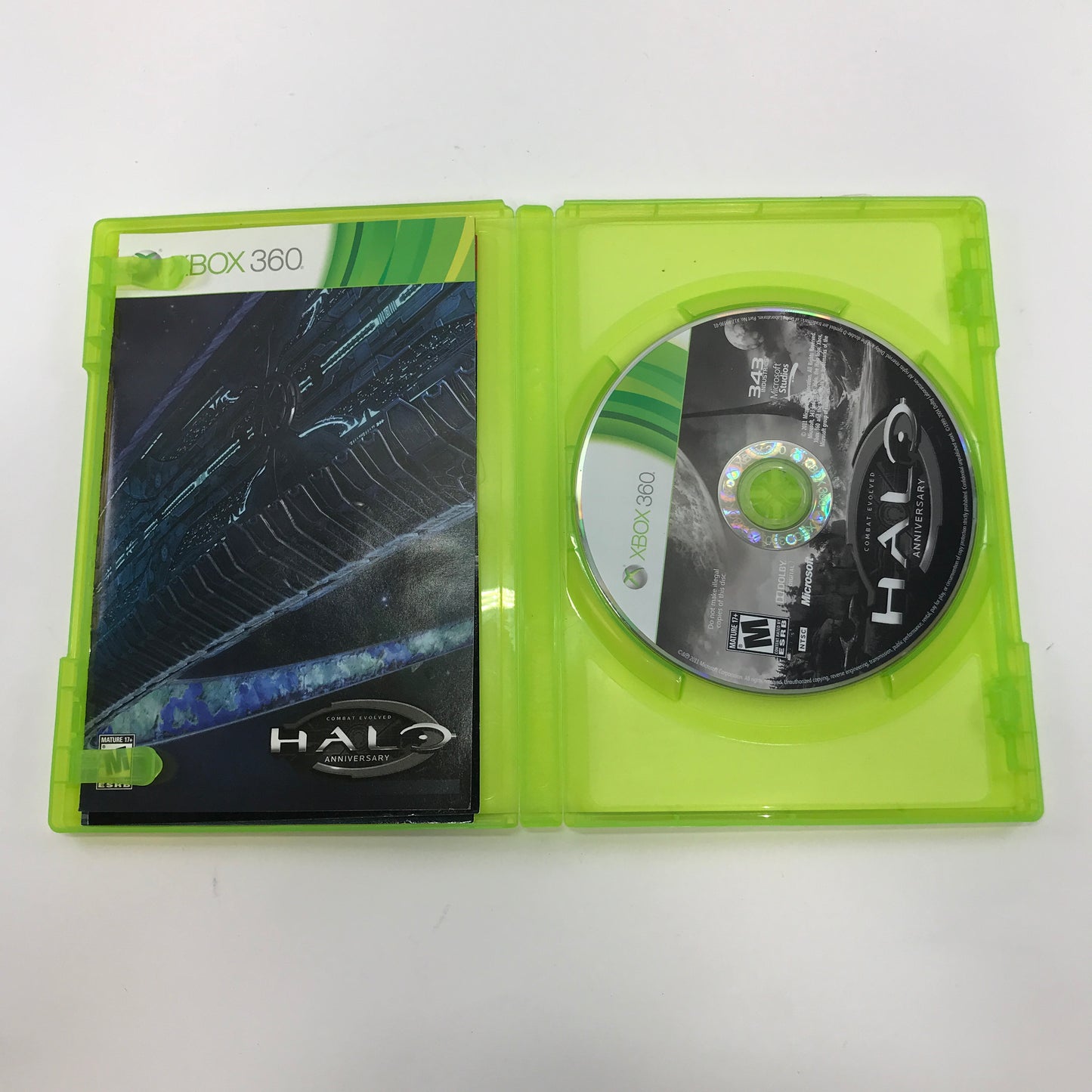 Halo: Combat Evolved Anniversary (Xbox 360, 2011) CIB With Sleeve, Tested