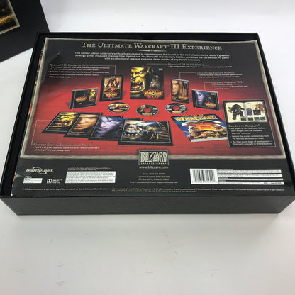 Warcraft III: Reign of Chaos [Collector's Edition] (PC, 2002) CIB