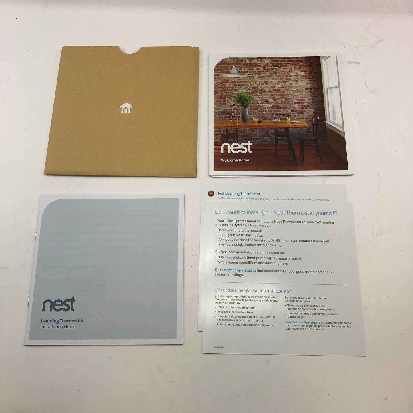 Nest Learning Thermostat Gen 3 T3007ES In Box