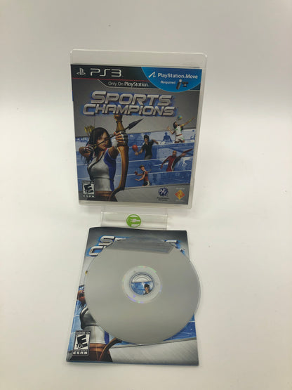 Lot of 2 PS2 Games - Sports Champions, Sports Champions2 (Games Only with casLot of 2 PS3 es), PlayStation 3