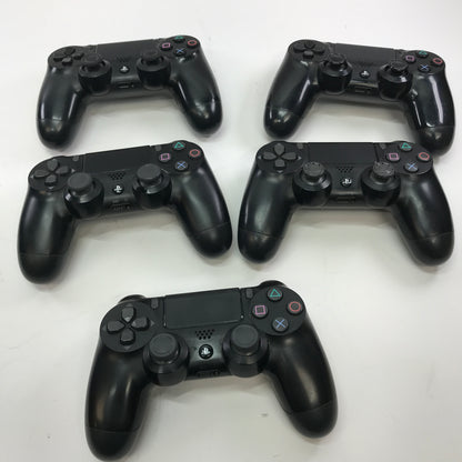 Broken Lot of 5 Sony PlayStation 4 PS4 Wireless Controllers