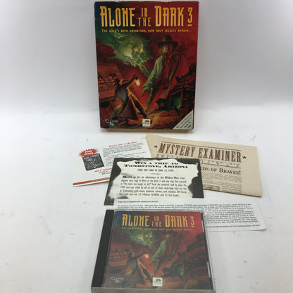 Alone In The Dark 3 (PC, 1993) Complete in Original Big Box, CIB