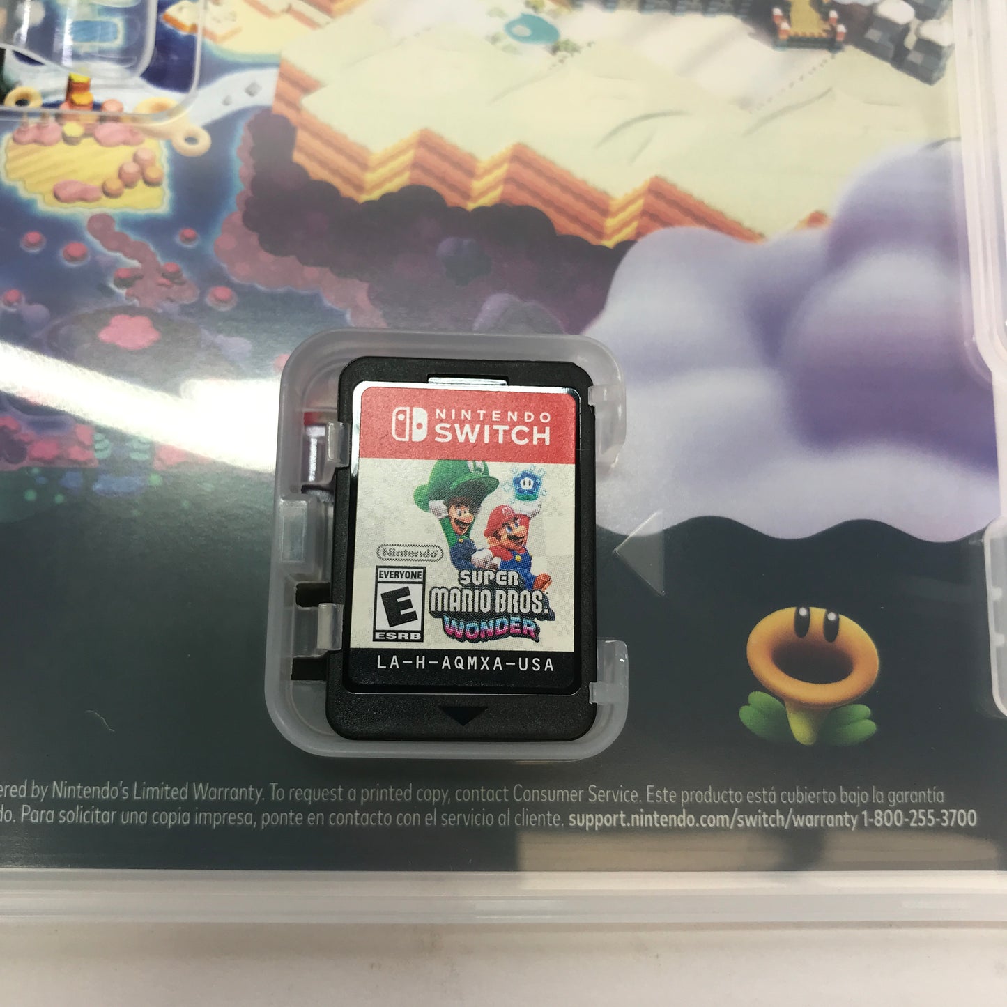 Super Mario Bros. Wonder (Nintendo Switch, 2023) in Original Box CIB