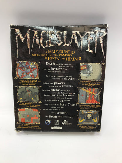 Mageslayer (PC, 1996) Complete in Original Big Box w/ Manual, CIB