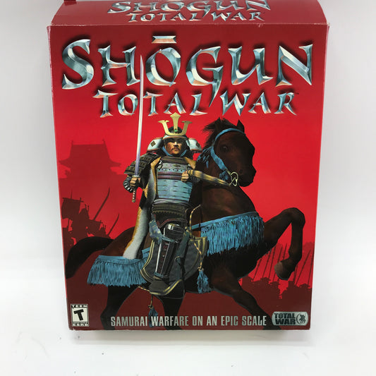 Shogun Total War (PC, 2000) Complete w Original Box and Manuals, CIB