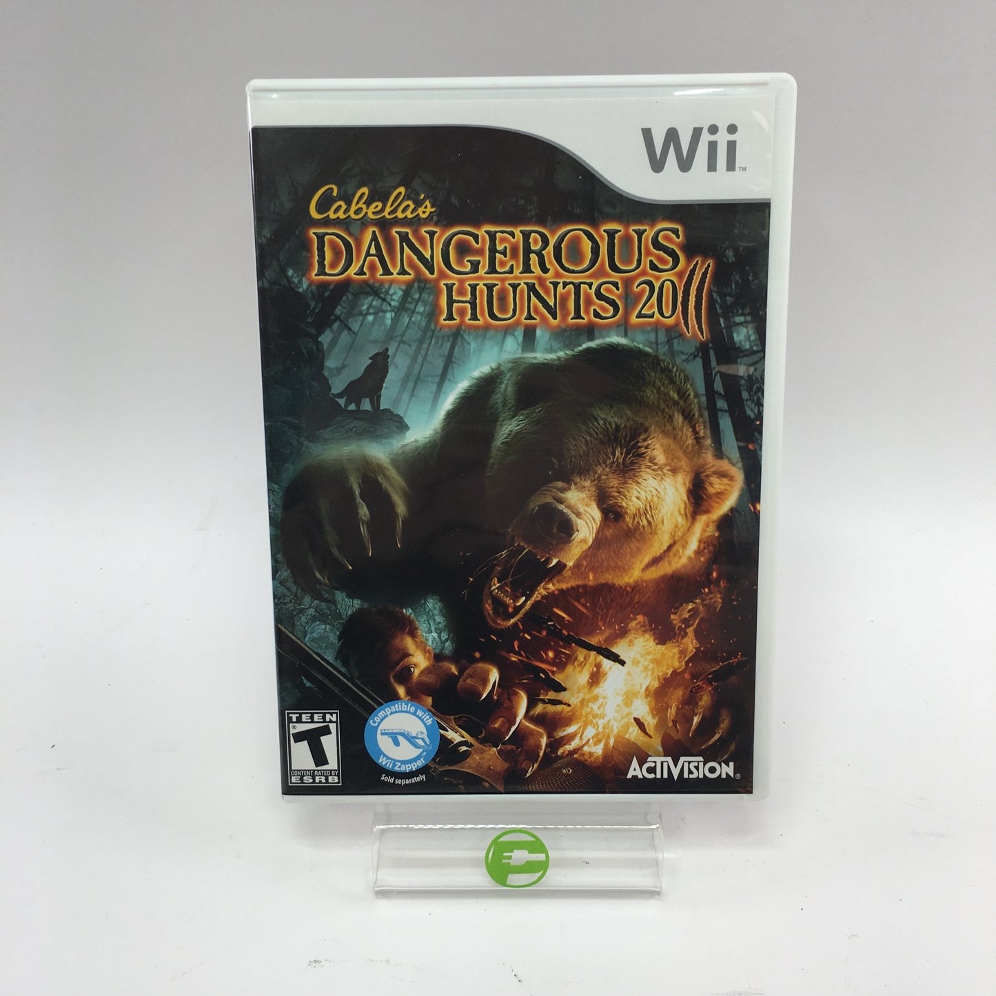 Cabela's Shotgun Controller for Wii Systems w 2 CIB Games