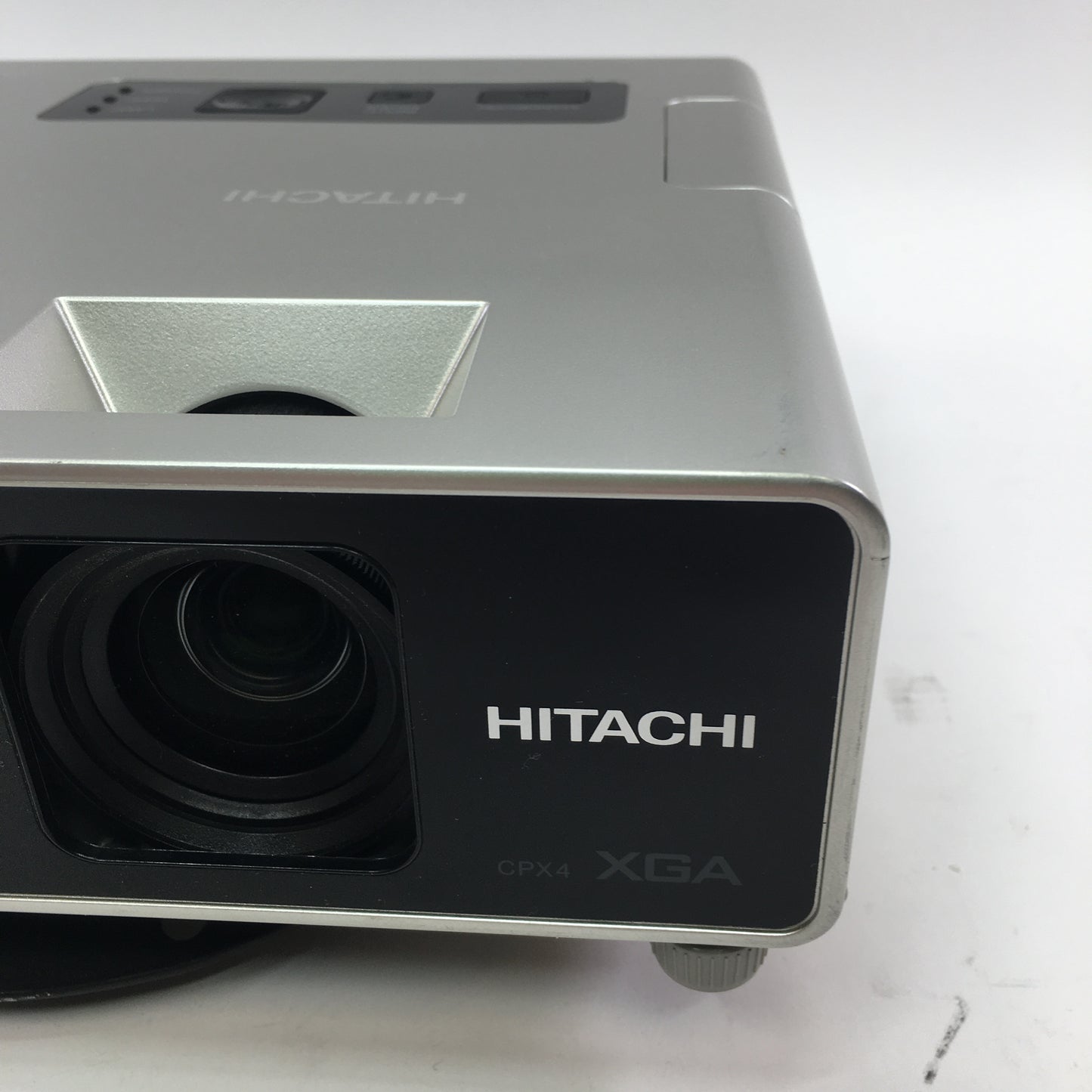 Hitachi CPX4 XGA 2000 LCD Projector w Power Cables and Attached Mount