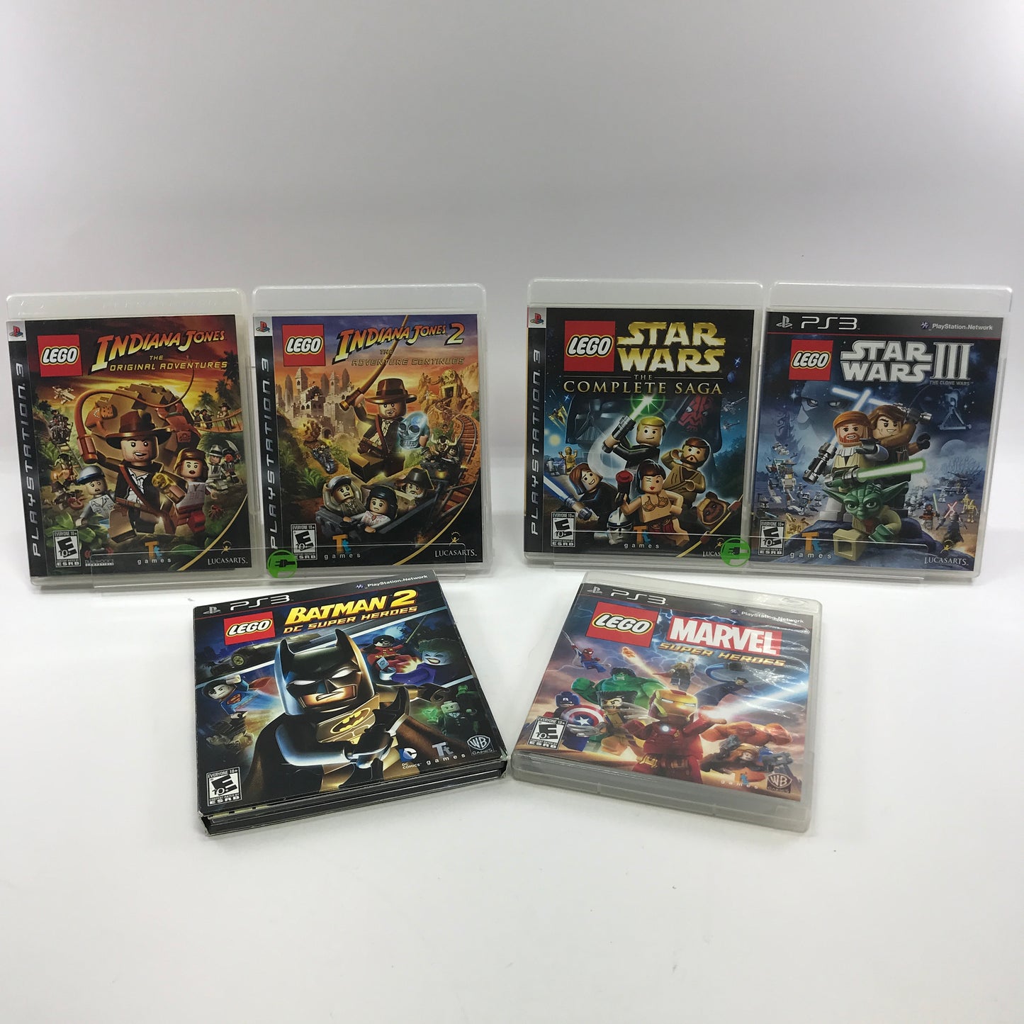 LEGO Collection[IndianaJones, Starwars, Superheroes]Sony PlayStation 3 PS3 Games