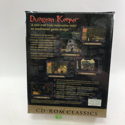 New Dungeon Keeper (PC, 1997) Factory Sealed CD-Rom Classics