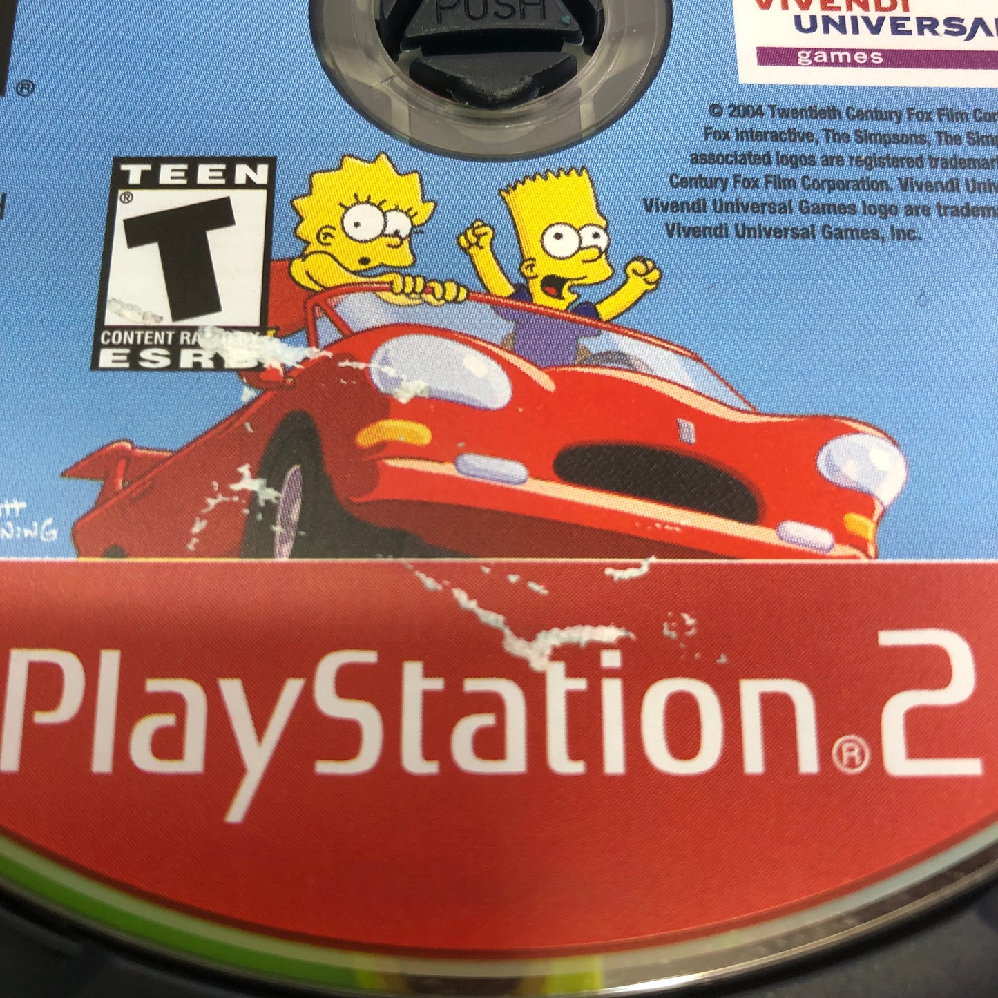 The Simpsons Hit and Run [Greatest Hits] (Sony PlayStation 2 PS2, 2003)No Manual