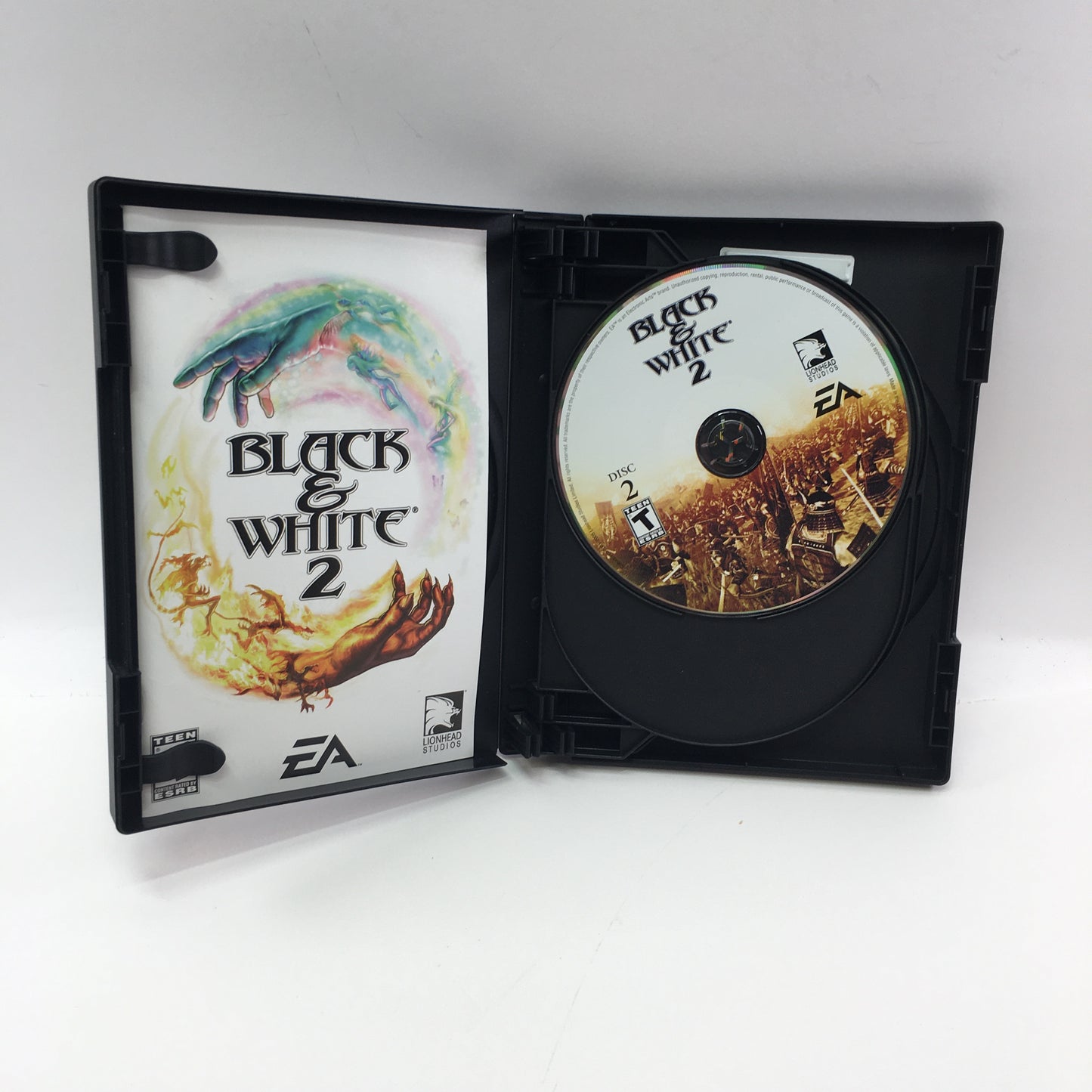 Black & White 2 (PC, 2005) Complete in Original Box w Manual CIB