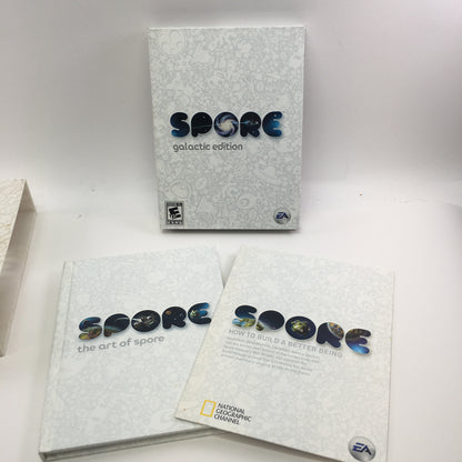 Spore [Galactic Edition] (PC, 2008) Complete in Original Box CIB w Art Book