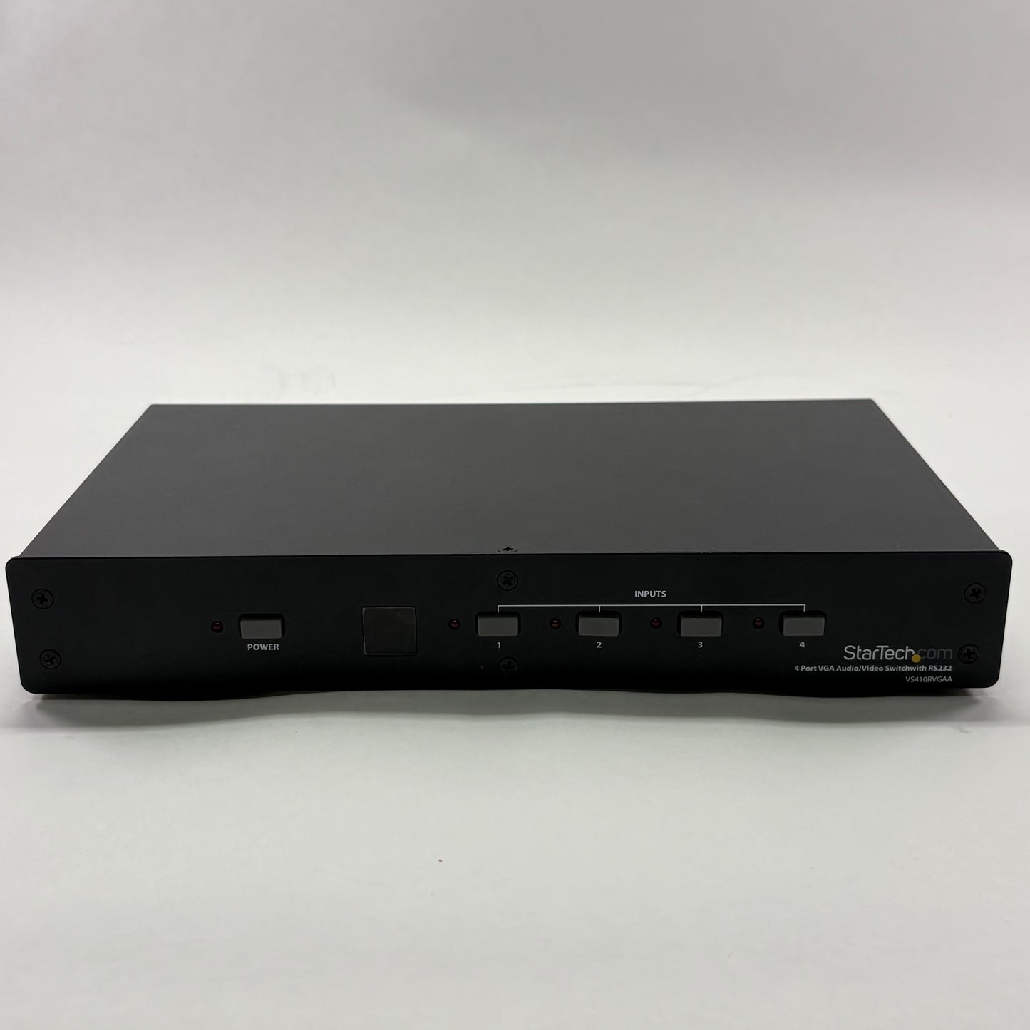 StarTech.com 4 Port VGA Video and Audio Switch w Control RS-232