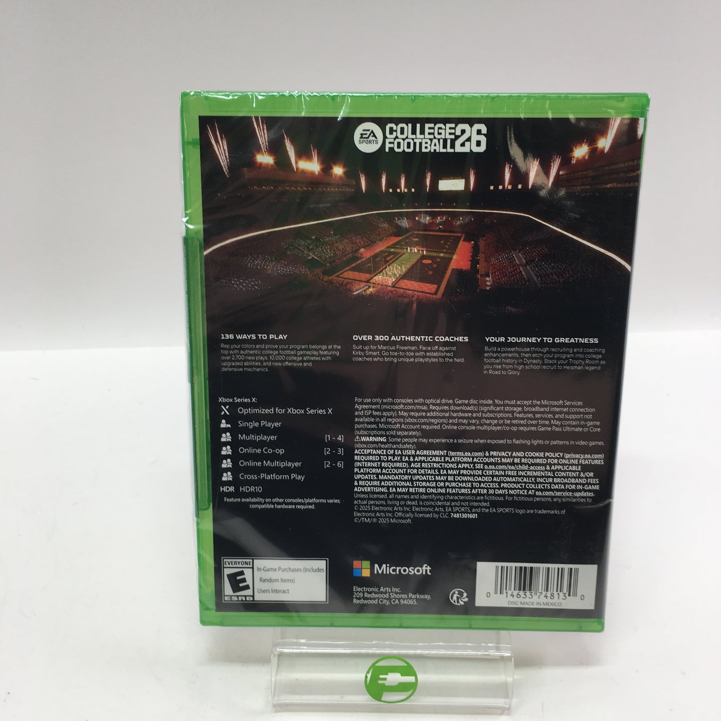 New EA Sports College Football 26 (Microsoft Xbox Series X, 2025) Factory Sealed