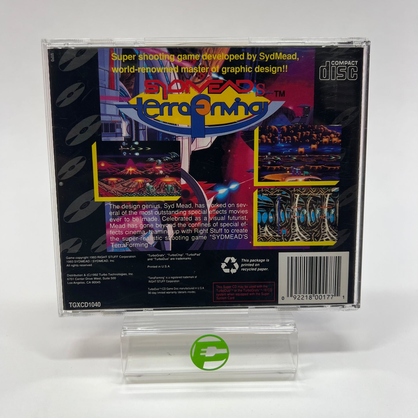 Syd Mead's Terraforming (TurboGrafx CD, 1992)