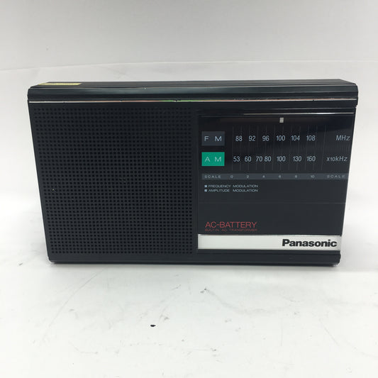Panasonic Radio RF-542 Portable AM/FM Radio, Tested, Fully Functional