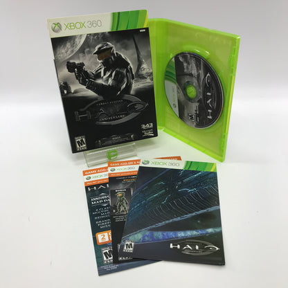 Halo: Combat Evolved Anniversary (Xbox 360, 2011) CIB With Sleeve, Tested