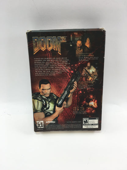 Doom III (PC, 2004) Complete in Original Box w/ Keyboard Reference Card, CIB