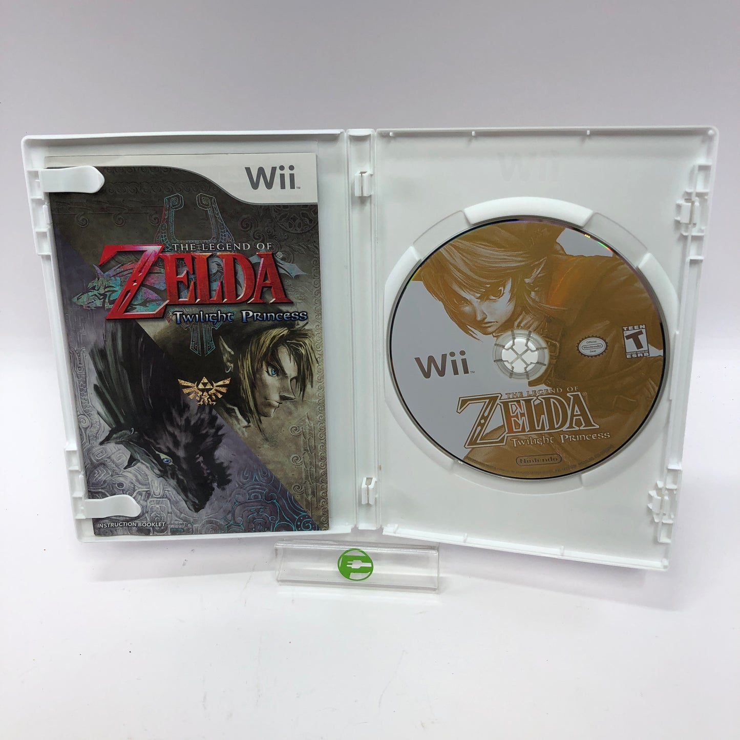 Zelda Twilight Princess (Nintendo Wii, 2006) Complete in Box w Manual, CIB