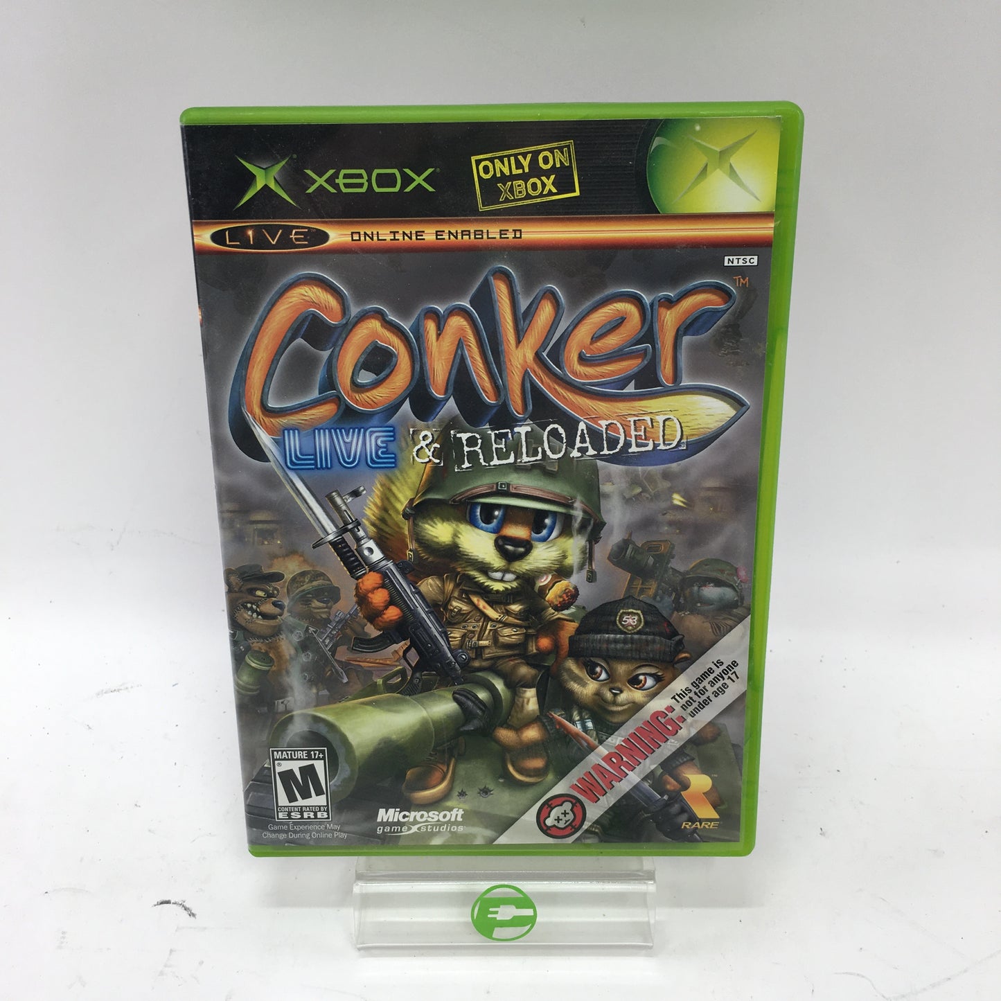 Conker Live and Reloaded (Microsoft Xbox, 2005) Complete in Original Box, CIB