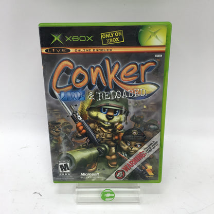 Conker Live and Reloaded (Microsoft Xbox, 2005) Complete in Original Box, CIB