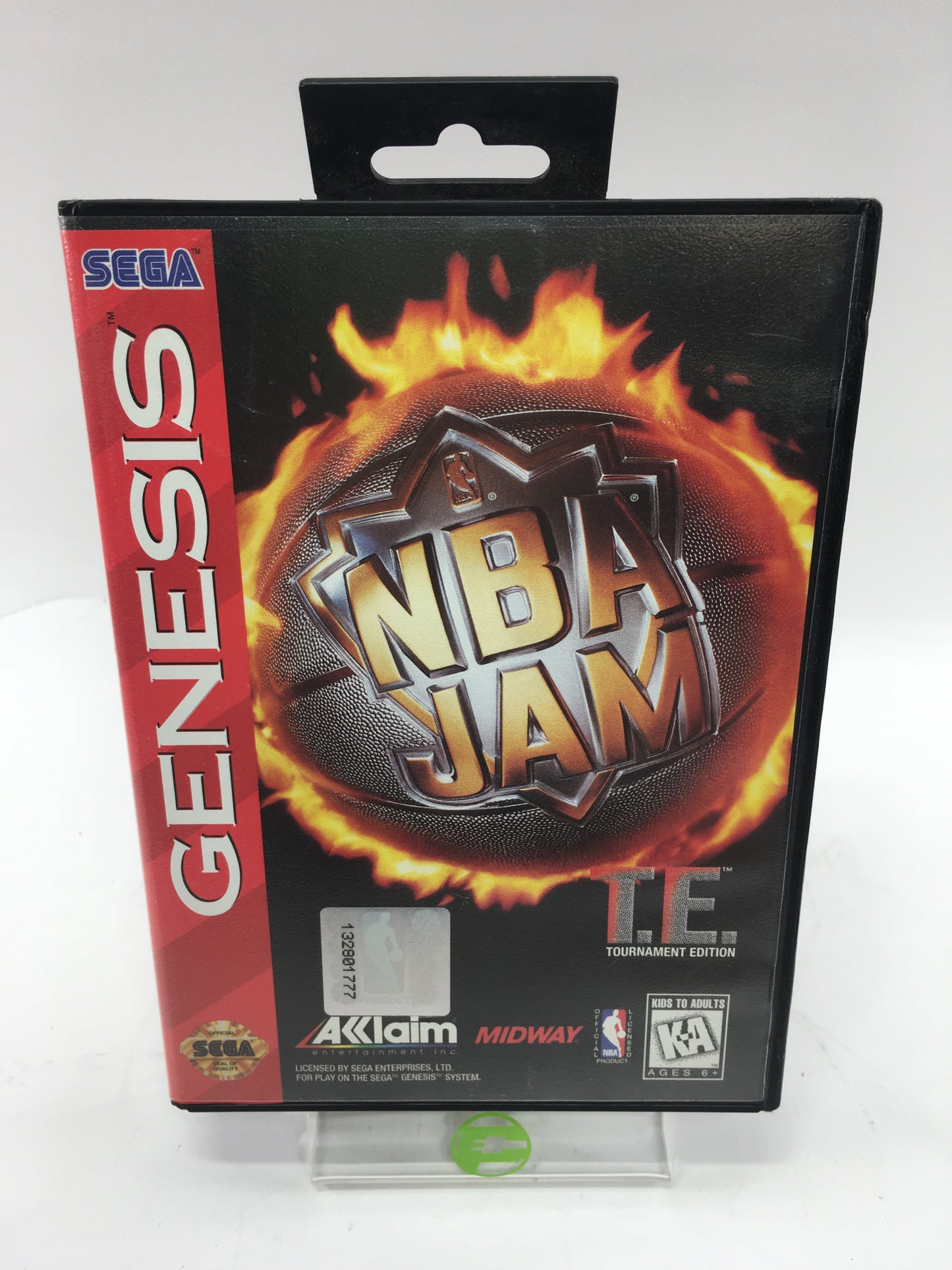 NBA Jam Tournament Edition (Sega Genesis, 1995) CIB, Tested, Working